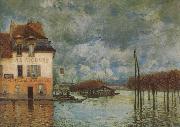 Flood at Port-Marly Alfred Sisley